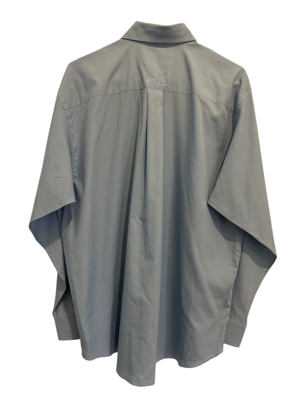 Ariat Men's Blue Long-Sleeve Dress Shirt - Picture 2 of 3